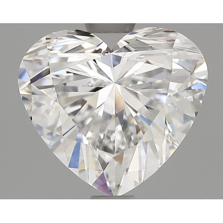Diament laboratoryjny bezbarwny serce, 2.01ct, VVS2, D, IGI LG690505768