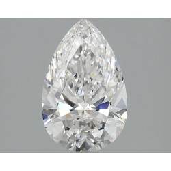 Diament laboratoryjny bezbarwny szlif gruszkowy, 1.55ct, VVS2, D, IGI LG700594950