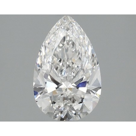 Diament laboratoryjny bezbarwny szlif gruszkowy, 1.55ct, VVS2, D, IGI LG700594950
