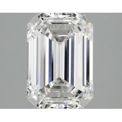 Diament laboratoryjny bezbarwny szlif szmaragdowy, 2.1ct, VVS2, F, IGI LG735515529