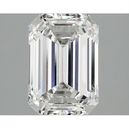 Diament laboratoryjny bezbarwny szlif szmaragdowy, 2.1ct, VVS2, F, IGI LG735515529