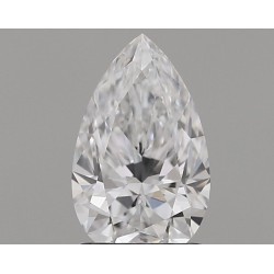 Diament laboratoryjny bezbarwny szlif gruszkowy, 1.27ct, VVS2, D, IGI LG675550699