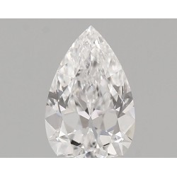 Diament laboratoryjny bezbarwny szlif gruszkowy, 1.27ct, VVS2, D, IGI LG673413611
