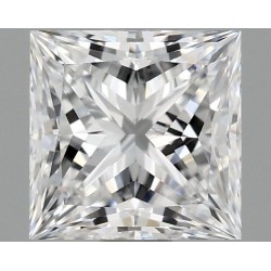 Diament laboratoryjny bezbarwny szlif princess, 1.1ct, VVS2, D, IGI LG705548280