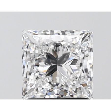Diament laboratoryjny bezbarwny szlif princess, 1.83ct, VVS2, D, IGI LG696574623