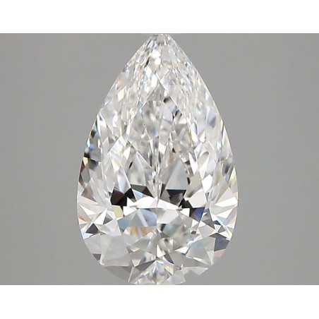 Diament laboratoryjny bezbarwny szlif gruszkowy, 2.24ct, VVS2, D, IGI LG720567968
