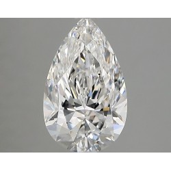 Diament laboratoryjny bezbarwny szlif gruszkowy, 2.24ct, VVS2, D, IGI LG739532816