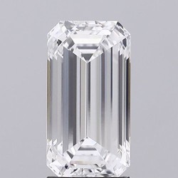 Diament laboratoryjny bezbarwny szlif szmaragdowy, 2.55ct, VVS1, D, GIA 6482830998