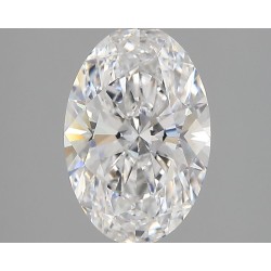 Diament laboratoryjny bezbarwny szlif owalny, 2.24ct, VVS1, D, IGI LG734541454