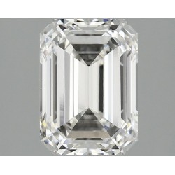 Diament laboratoryjny bezbarwny szlif szmaragdowy, 2.1ct, VVS1, F, IGI LG735515514