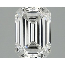 Diament laboratoryjny bezbarwny szlif szmaragdowy, 2.04ct, VVS2, F, IGI LG733577108