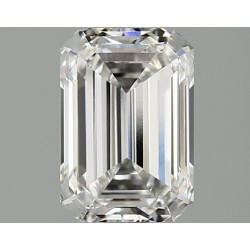 Diament laboratoryjny bezbarwny szlif szmaragdowy, 2.09ct, VVS2, F, IGI LG735534064