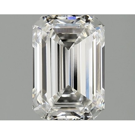 Diament laboratoryjny bezbarwny szlif szmaragdowy, 2.09ct, VVS2, F, IGI LG735534064