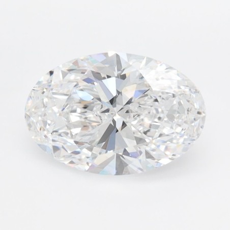 Diament laboratoryjny bezbarwny szlif owalny, 1.51ct, VVS1, D, IGI LG728538595