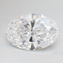 Diament laboratoryjny bezbarwny szlif owalny, 2.07ct, VVS1, D, IGI LG742507061