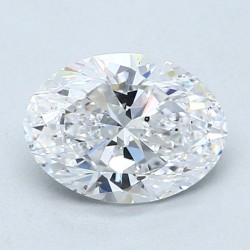 Diament szlif owalny, 1.81ct, SI1, D, GIA 2231592843