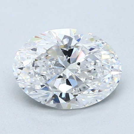 Diament szlif owalny, 1.81ct, SI1, D, GIA 2231592843