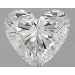 Diament laboratoryjny bezbarwny serce, 1.08ct, VVS2, D, IGI LG697520271