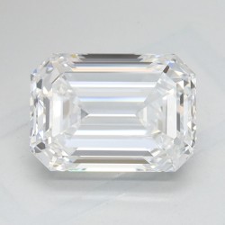 Diament laboratoryjny bezbarwny szlif szmaragdowy, 1.93ct, VVS1, D, IGI LG741594922