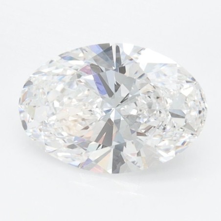 Diament laboratoryjny bezbarwny szlif owalny, 1.35ct, VVS1, D, IGI LG726508475