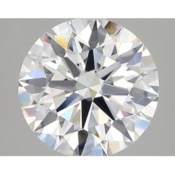 Diament laboratoryjny bezbarwny szlif okrągły, 2.23ct, VVS2, D, IGI LG655429405