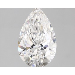 Diament laboratoryjny bezbarwny szlif gruszkowy, 2.23ct, VVS2, D, IGI LG700501246