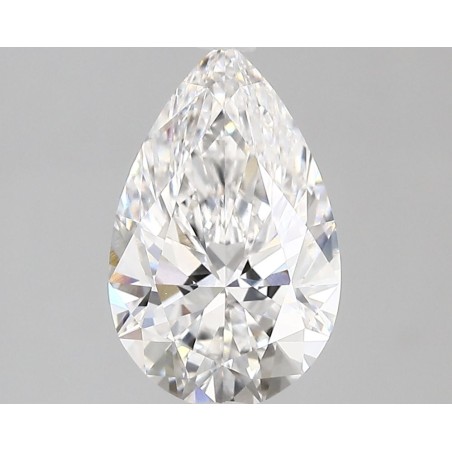 Diament laboratoryjny bezbarwny szlif gruszkowy, 2.23ct, VVS2, D, IGI LG700501246