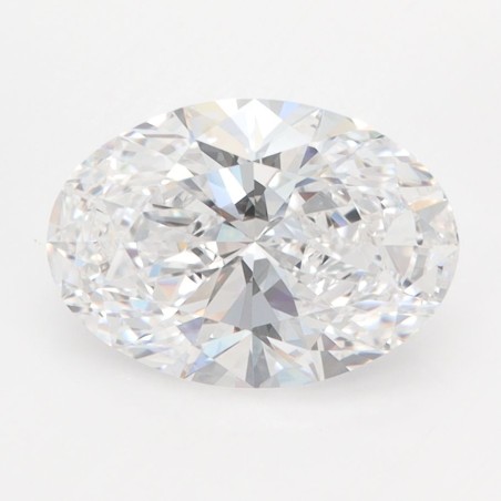 Diament laboratoryjny bezbarwny szlif owalny, 2.1ct, VVS1, D, IGI LG728538687