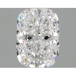 Diament laboratoryjny bezbarwny szlif poduszkowy brylantowy, 1.53ct, VVS2, D, IGI LG675588829