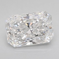 Diament laboratoryjny bezbarwny radiant, 1.8ct, VVS1, D, IGI LG640435211