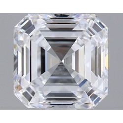 Diament laboratoryjny bezbarwny Asscher, 1.36ct, VVS2, D, IGI LG722552734