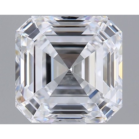 Diament laboratoryjny bezbarwny Asscher, 1.36ct, VVS2, D, IGI LG722552734