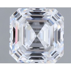 Diament laboratoryjny bezbarwny Asscher, 1.55ct, VVS2, D, IGI LG722552606