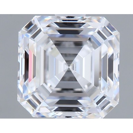Diament laboratoryjny bezbarwny Asscher, 1.55ct, VVS2, D, IGI LG722552606