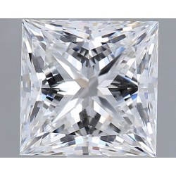 Diament laboratoryjny bezbarwny szlif princess, 1.51ct, VVS1, E, IGI LG722552661