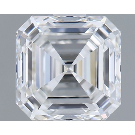 Diament laboratoryjny bezbarwny Asscher, 1.29ct, VVS1, E, IGI LG722552645