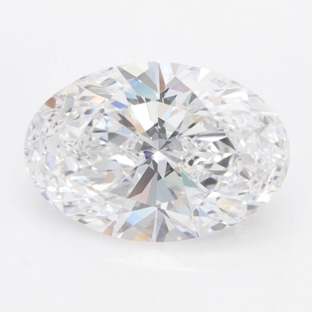 Diament laboratoryjny bezbarwny szlif owalny, 2.76ct, VVS1, D, IGI LG727587273