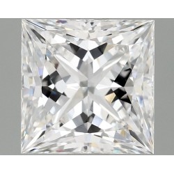 Diament laboratoryjny bezbarwny szlif princess, 2.1ct, VVS2, D, IGI LG698544634