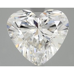 Diament laboratoryjny bezbarwny serce, 3.0ct, VVS2, F, IGI LG718504946