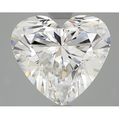 Diament laboratoryjny bezbarwny serce, 3.0ct, VVS2, F, IGI LG718504946