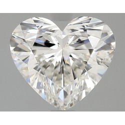 Diament laboratoryjny bezbarwny serce, 2.04ct, VVS2, F, IGI LG709522409