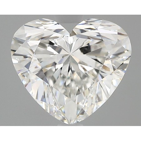 Diament laboratoryjny bezbarwny serce, 2.53ct, VVS2, F, IGI LG710576823