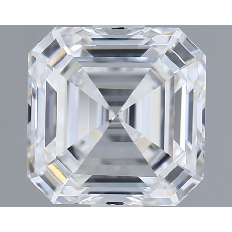 Diament laboratoryjny bezbarwny Asscher, 1.51ct, VVS2, D, IGI LG722552658