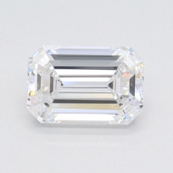 Diament laboratoryjny bezbarwny szlif szmaragdowy, 1.03ct, VVS2, D, IGI LG613347053