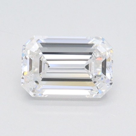 Diament laboratoryjny bezbarwny szlif szmaragdowy, 1.03ct, VVS2, D, IGI LG613347053
