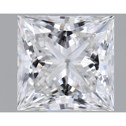 Diament laboratoryjny bezbarwny szlif princess, 1.11ct, VVS2, E, IGI LG724544693