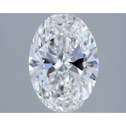 Diament laboratoryjny bezbarwny szlif owalny, 1.53ct, VVS1, E, IGI LG723581209