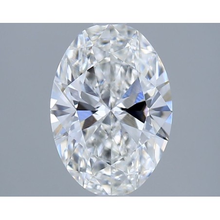 Diament laboratoryjny bezbarwny szlif owalny, 1.53ct, VVS1, E, IGI LG723581209