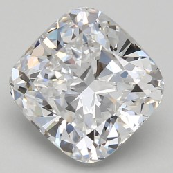 Diament laboratoryjny bezbarwny szlif poduszkowy brylantowy, 2.79ct, VVS1, D, GIA 6502644601