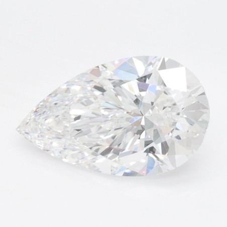 Diament laboratoryjny bezbarwny szlif gruszkowy, 1.55ct, VVS1, D, IGI LG700514421